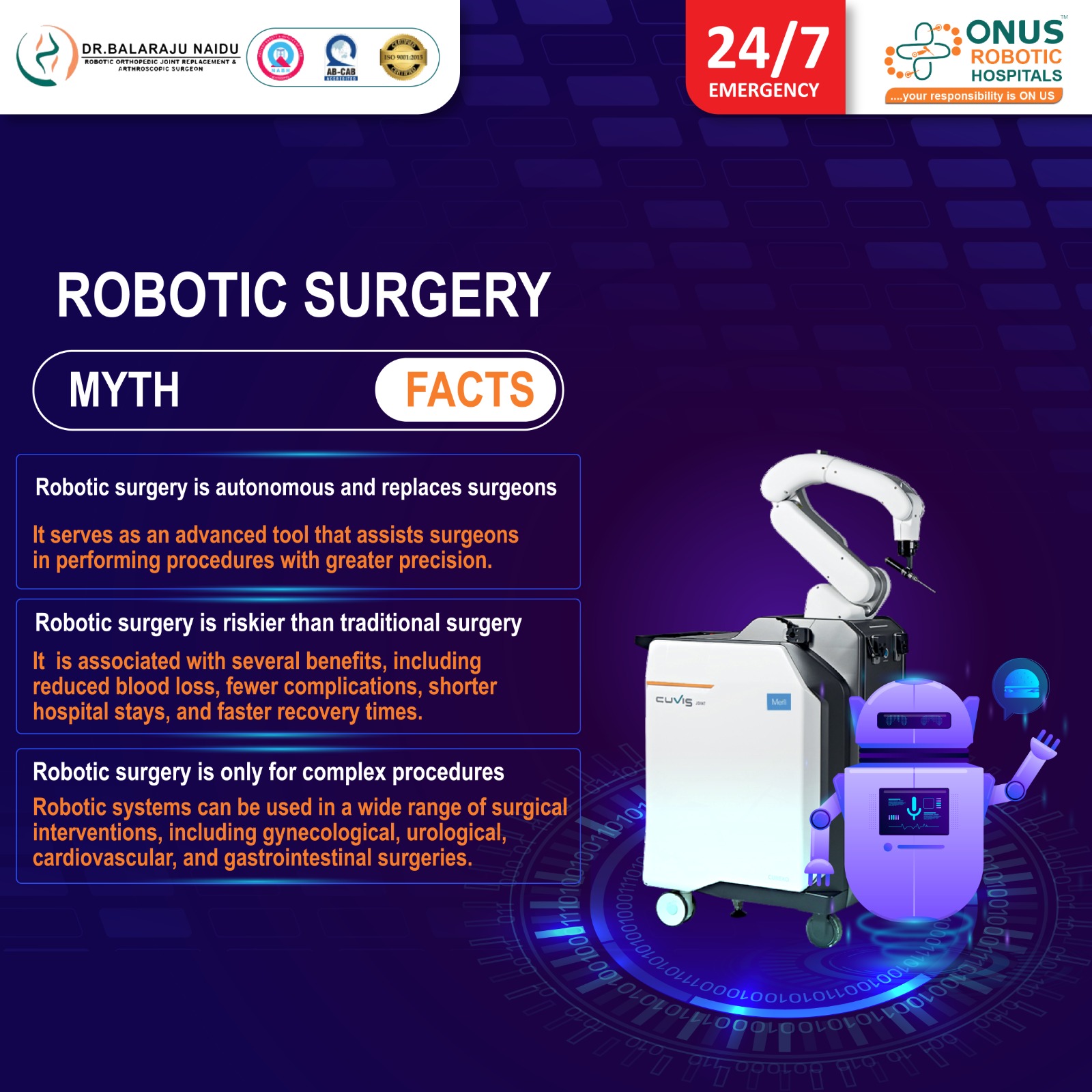 Robotic Surgery Unmasked: Understanding the Facts Behind the Myths